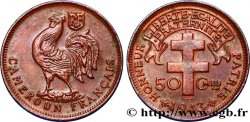CAMEROON - TERRITORIES UNDER FRENCH MANDATE 50 Centimes ‘Cameroun Français’ 1943 Prétoria
