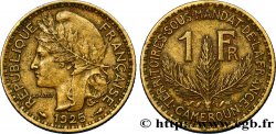 CAMERUN - Territorios sobre mandato frances 1 Franc 1925 Paris