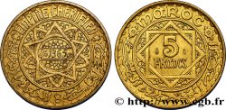 MAROCCO - PROTETTORATO FRANCESE 5 Francs AH 1365 1946 Paris