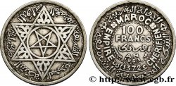 MOROCCO - FRENCH PROTECTORATE 100 Francs AH 1372 1953 Paris