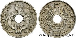 FRANZÖSISCHE-INDOCHINA 5 Centièmes 1938 Paris