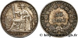 INDOCINA FRANCESE 50 Centièmes 1936 Paris