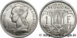 ÎLE DE LA RÉUNION 1 Franc Marianne / canne à sucre 1948 Paris