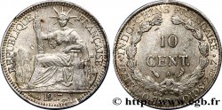 INDOCHINE FRANÇAISE 10 Centièmes 1917 Paris