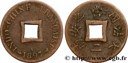 INDOCHINE FRANÇAISE 1 Sapèque (1/500 de Piastre) 1897 Paris