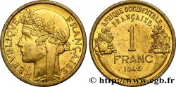 FRENCH WEST AFRICA 1 Franc Morlon 1944 Londres