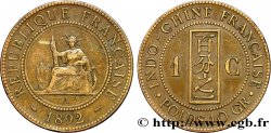 INDOCHINE FRANÇAISE 1 Centième 1892 Paris