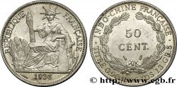 INDOCHINE FRANÇAISE 50 Centièmes 1936 Paris