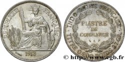 INDOCHINA 1 Piastre de Commerce 1913 Paris