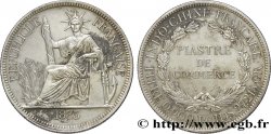 INDOCHINE FRANÇAISE 1 Piastre de Commerce 1885 Paris