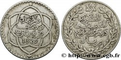 MAROC 2 1/2 Dirhams Moulay Hafid I an 1329 1911 Paris