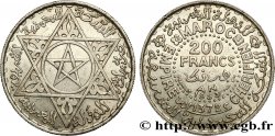 MAROC - PROTECTORAT FRANÇAIS 200 Francs AH 1372 1953 Paris