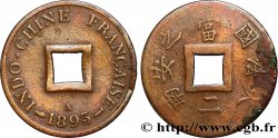INDOCHINE FRANÇAISE 1 Sapèque (1/500 de Piastre) 1893 Paris