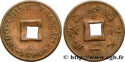 INDOCINA FRANCESE 1 Sapèque (1/500 de Piastre) 1898 Paris
