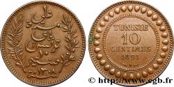 TUNESIEN - Französische Protektorate 10 Centimes AH1308 1891 Paris