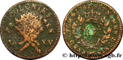 COLONIES GÉNÉRALES - Louis XV 1 Sol des Colonies Françoises 1767 Paris