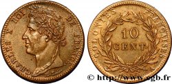 COLONIES FRANÇAISES - Charles X, pour la Guyane 10 Centimes Charles X 1829 Paris