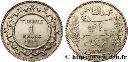 TUNISIE - PROTECTORAT FRANÇAIS 1 Franc AH 1329 1911 Paris