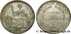 INDOCHINA 1 Piastre de Commerce 1895 Paris