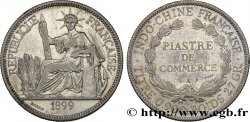INDOCHINE FRANÇAISE 1 Piastre de Commerce 1899 Paris