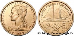SAINT-PIERRE UND MIQUELON 2 Francs ESSAI 1948 Paris