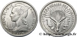SOMALIA FRANCESA 1 Franc 1965 Paris