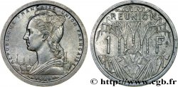 REUNION - FRANZÖSISCHE UNION 1 Franc Union Française en aluminium 1948 Paris