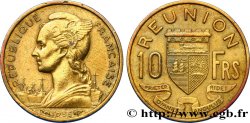ÎLE DE LA RÉUNION 10 Francs 1955 Paris