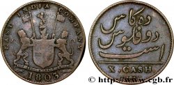 ÎLE DE FRANCE (ÎLE MAURICE) X (10) Cash East India Company 1803 Madras