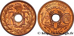 FRANZÖSISCHE-INDOCHINA 1/2 Centième 1935 Paris