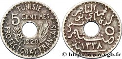 TUNESIEN - Französische Protektorate  5 Centimes AH1339 1920 Paris