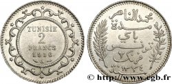 TUNISIA - FRENCH PROTECTORATE 2 Francs AH1334 1916 Paris - A