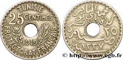 TUNESIEN - Französische Protektorate 25 Centimes AH1337 1919 Paris