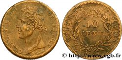 FRANZÖSISCHE KOLONIEN - Charles X, für Guayana und Senegal 10 Centimes Charles X 1825 Paris - A