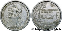 FRANZÖSISCHE POLYNESIA - Franzözische Ozeanien 2 Francs Union Française 1949 Paris