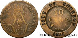 ILE DE BOURBON (ÎLE DE LA RÉUNION) 10 Cent. 1816 
