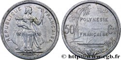 FRENCH POLYNESIA 50 Centimes 1965 Paris