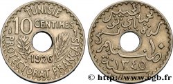 TUNISIA - FRENCH PROTECTORATE 10 Centimes AH1345 1926 Paris