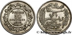 TUNISIA - FRENCH PROTECTORATE 50 Centimes AH1330 1912 Paris
