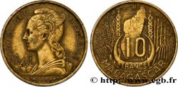 MADAGASKAR - FRANZÖSISCHE UNION 10 Francs 1953 Paris