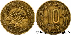 FRENCH EQUATORIAL AFRICA - CAMEROON 10 Francs 1958 Paris
