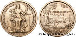 FRENCH POLYNESIA - Oceania Francesa Essai de 1 Franc Établissements français de l’Océanie 1949 Paris