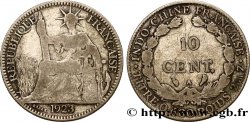 FRANZÖSISCHE-INDOCHINA 10 Centièmes 1923 Paris