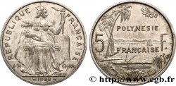 POLINESIA FRANCESE 5 Francs I.E.O.M. Polynésie Française 1998 Paris