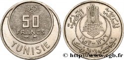 TUNISIE - PROTECTORAT FRANÇAIS 50 Francs AH1376 1957 Paris