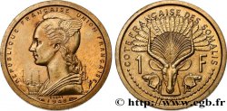 CÔTE FRANÇAISE DES SOMALIS Essai de 1 Franc 1948 Paris SPL