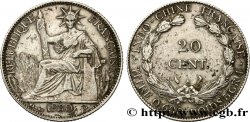 INDOCINA FRANCESE 20 Centièmes 1930 Paris