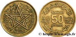 MAROKKO - FRANZÖZISISCH PROTEKTORAT 50 Centimes AH 1364 1945 Paris