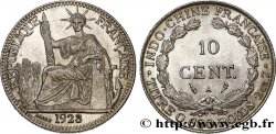 INDOCHINE FRANÇAISE 10 Centièmes 1923 Paris SPL
