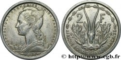 AFRIQUE ÉQUATORIALE FRANÇAISE - UNION FRANÇAISE 2 Francs 1948 Paris SUP